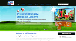 Desktop Screenshot of ampdisplay.com